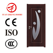 Single Wooden Door Design Glass Wood Door PVC Door